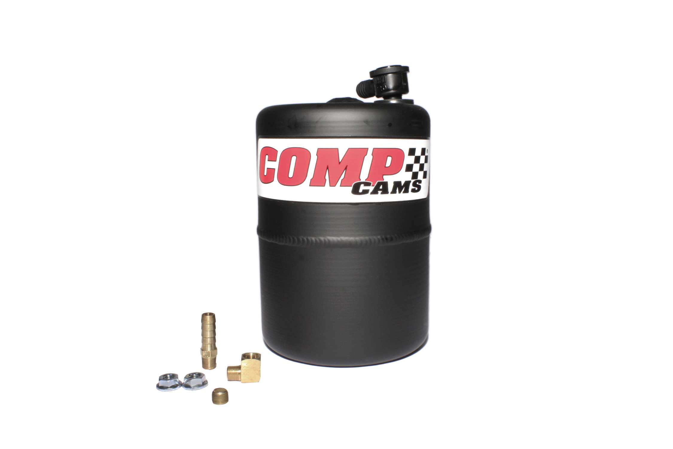 Cams Black Powder-coated Aluminum Vacuum Canister