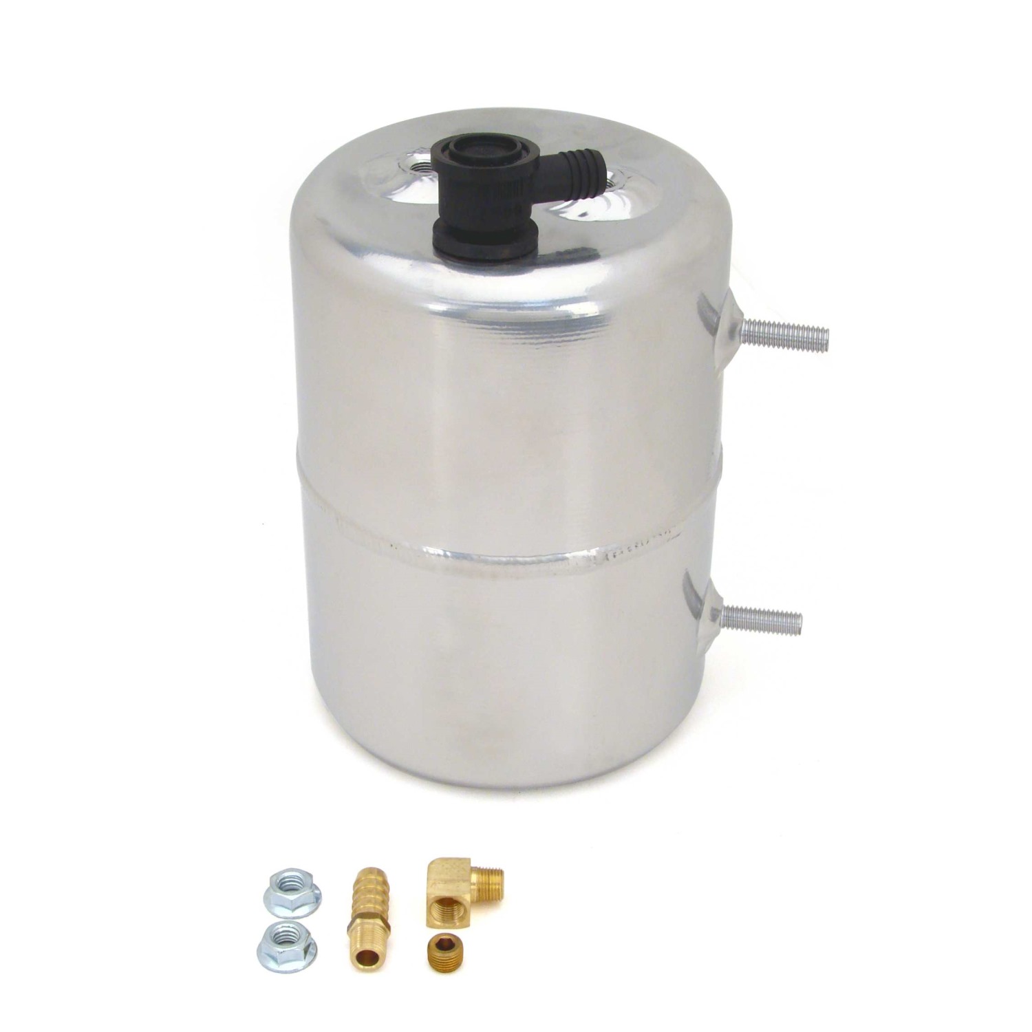 Cams Zinc Plated And Polished Aluminum Vacuum Canister