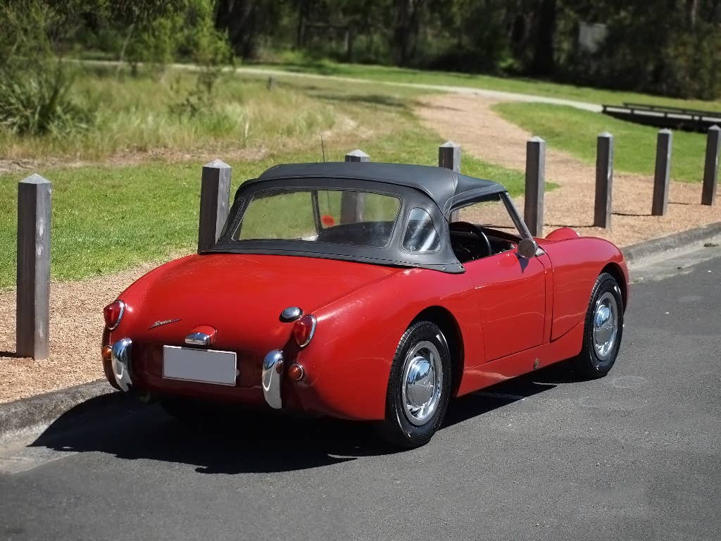 Top Complete Plastic Wndw Austin Healey - Replacement Convertible Tops & Pads