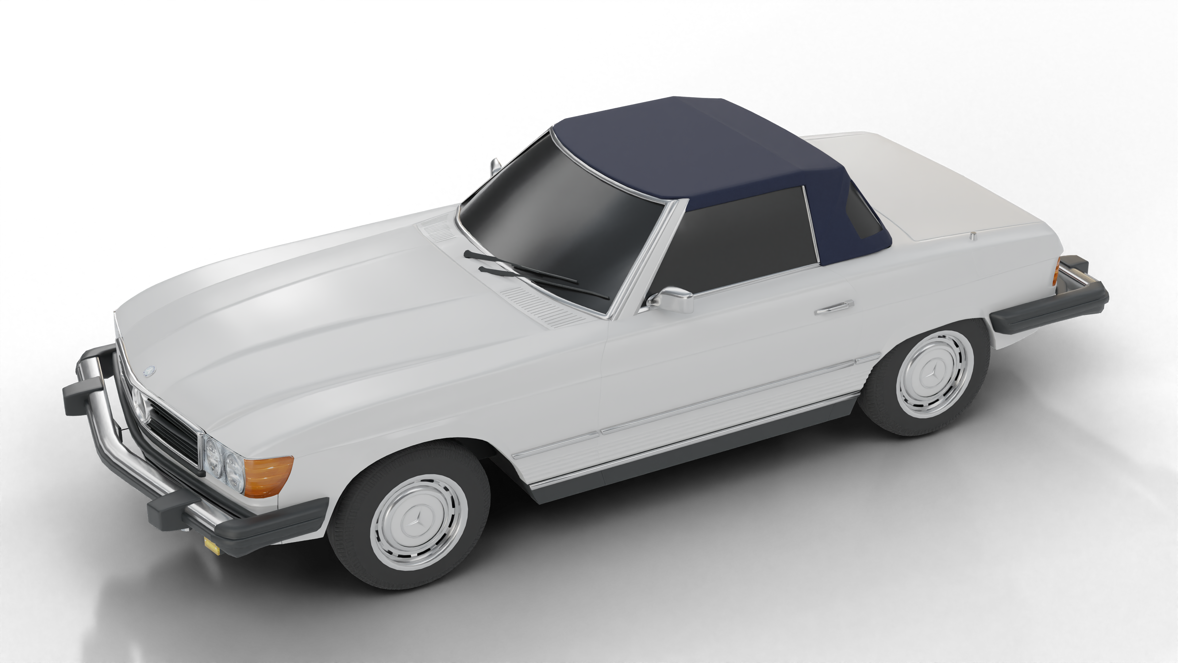 Top Complete Plastic Wndw Mercedes Sl Se - Replacement Convertible Tops & Pads