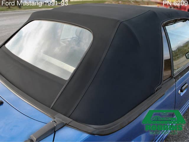 Top Combo Front & Plastic Wndw Section F - Replacement Convertible Tops & Pads