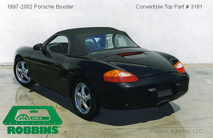 97-02 Porsche Boxster Convertible Top - Replacement Convertible Tops & Pads
