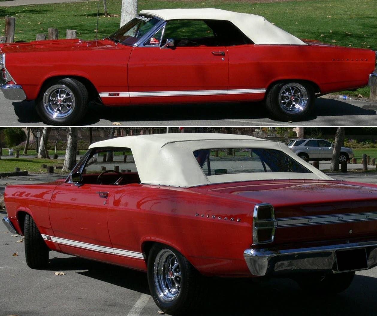 Top Non Htd Glass Wndw Section Only Ford - Replacement Convertible Tops & Pads