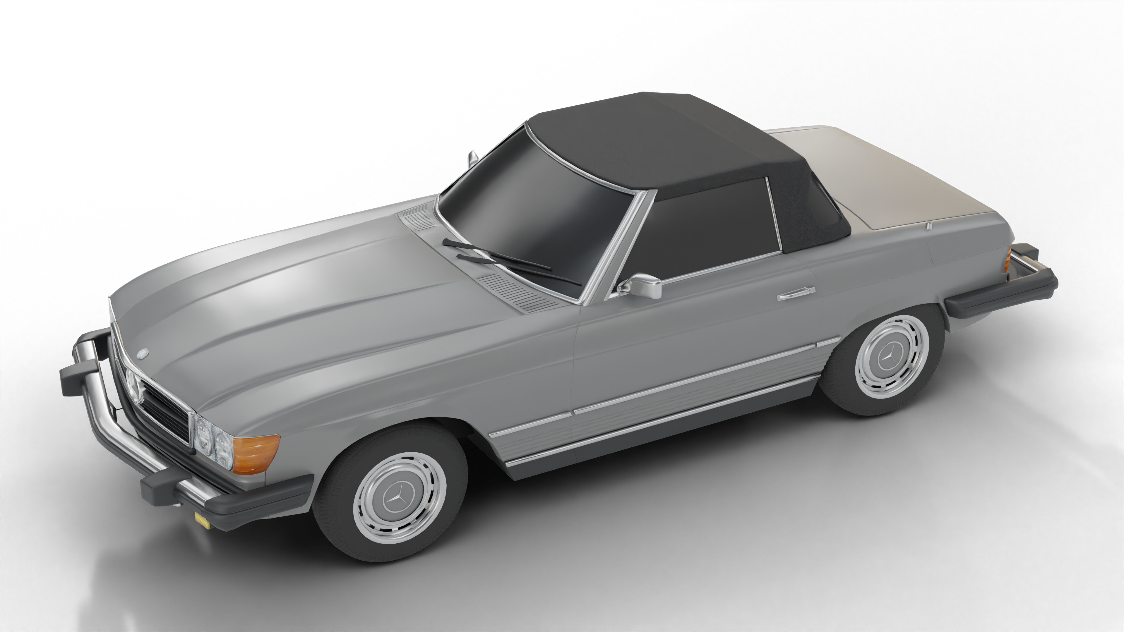 Top Complete Plastic Wndw Mercedes Sl Se - Replacement Convertible Tops & Pads