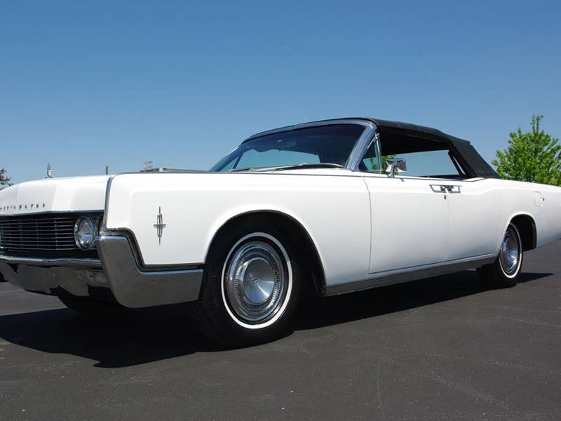 Top Complete Lincoln Continental 66-67 - Replacement Convertible Tops & Pads