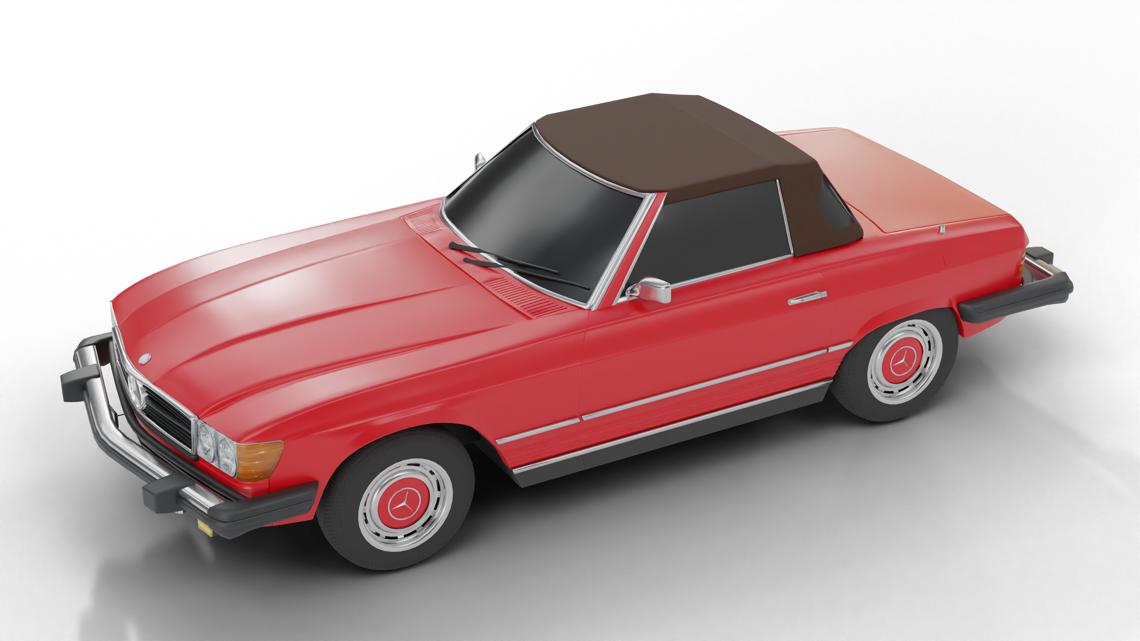 Top Complete Plastic Wndw Mercedes Sl Se - Replacement Convertible Tops & Pads