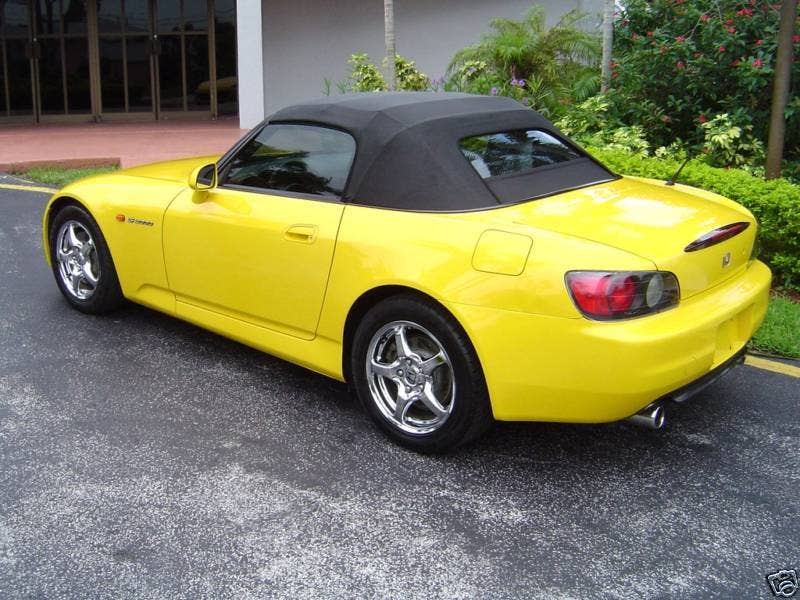 Top Complete Plastic Wndw Honda S2000 20 - Replacement Convertible Tops & Pads
