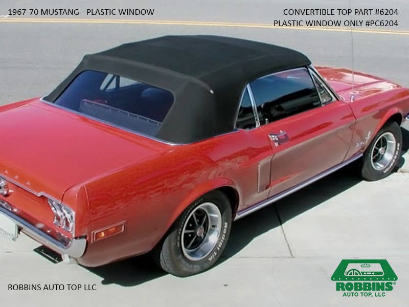 Top Combo Front & Plastic Wndw Section F - Replacement Convertible Tops & Pads