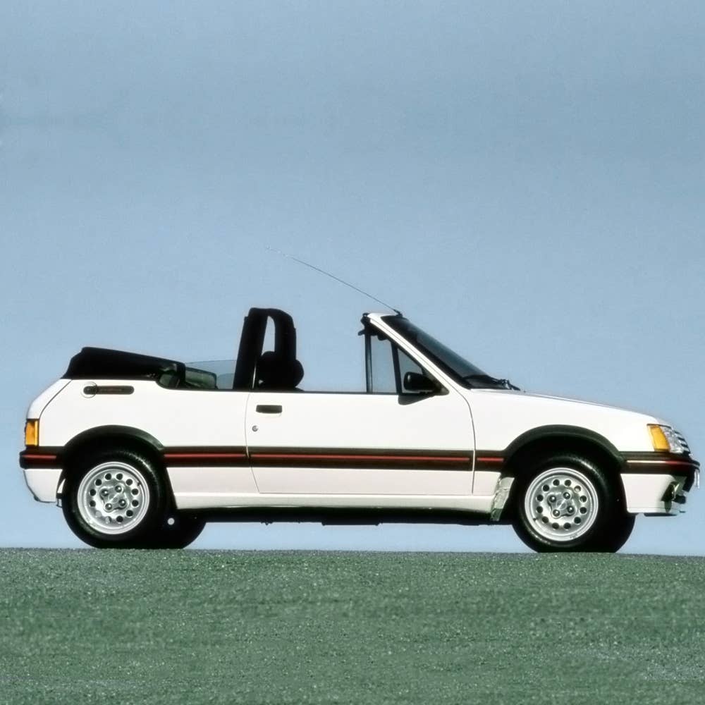 Top Complete Plastic Wndw Peugeot 205 19 - Replacement Convertible Tops & Pads