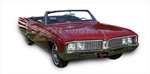 92-95 Gm Olds Cutlass (c&c) Top Only 5 - Replacement Convertible Tops & Pads