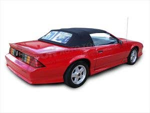 87-88 Mustang Mcclaren Top W/ Curtain - Replacement Convertible Tops & Pads