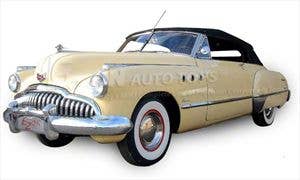 49 Gm Full Size Conv Coupe/ To - Replacement Convertible Tops & Pads