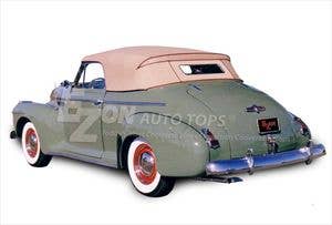 41 Gm Full Size Conv Coupe Top - Replacement Convertible Tops & Pads