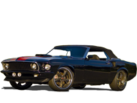 68-71 Ford  Mercury Compact Conv Coup/ - Replacement Convertible Tops & Pads