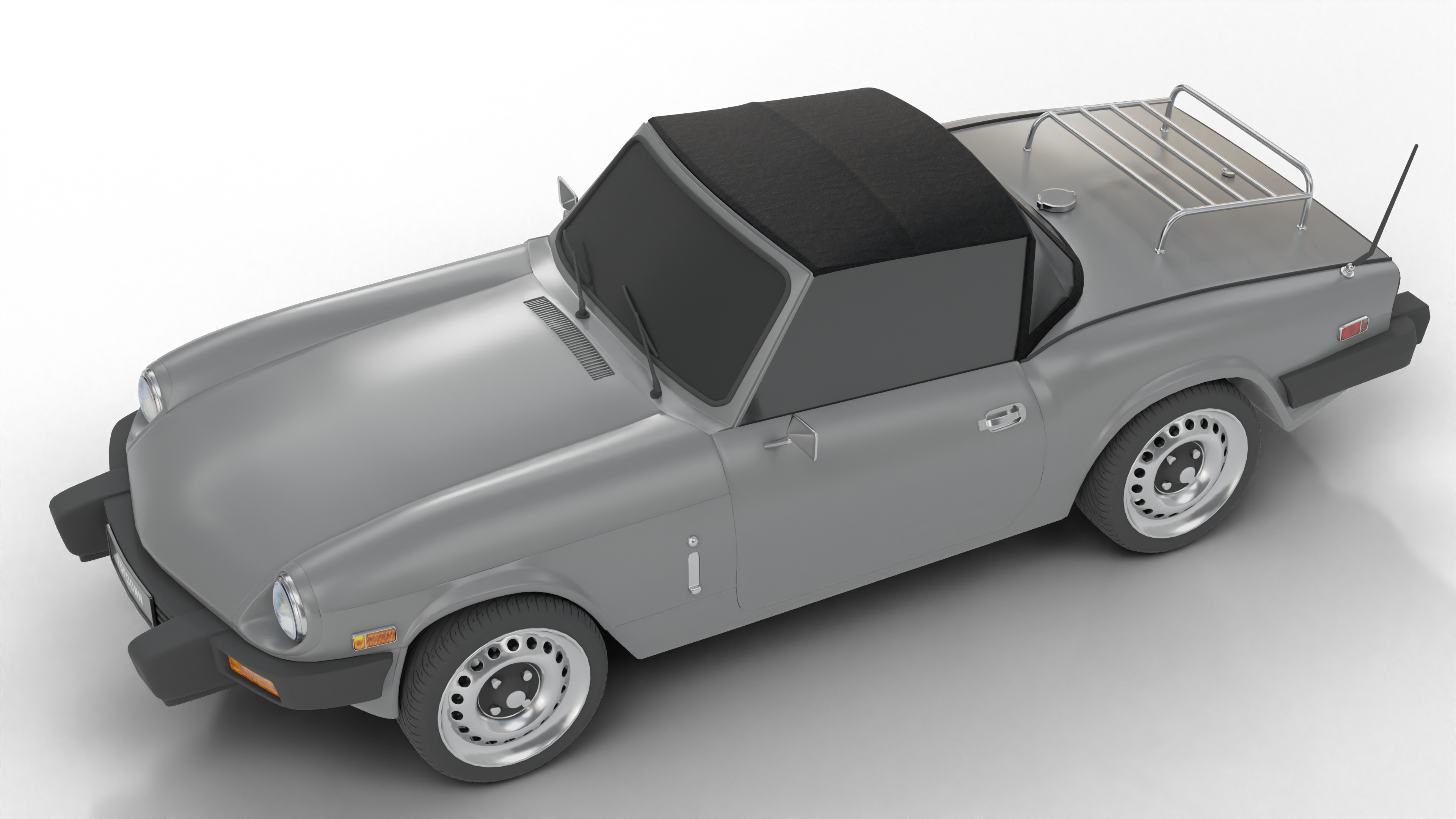 67-69 Triumph Spitfire MK III Top W/Pl - Replacement Convertible Tops & Pads
