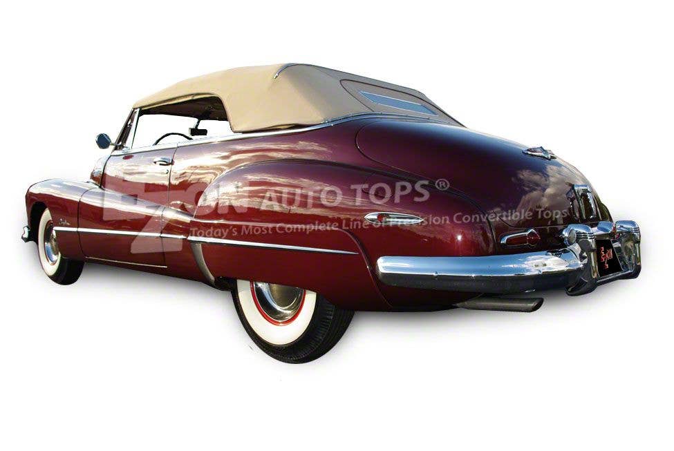 50-52 Gm Full Size Conv Coupe/ Top Onl - Replacement Convertible Tops & Pads