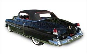 53 Cadillac Eldorado Top W/Plastic Wnd - Replacement Convertible Tops & Pads