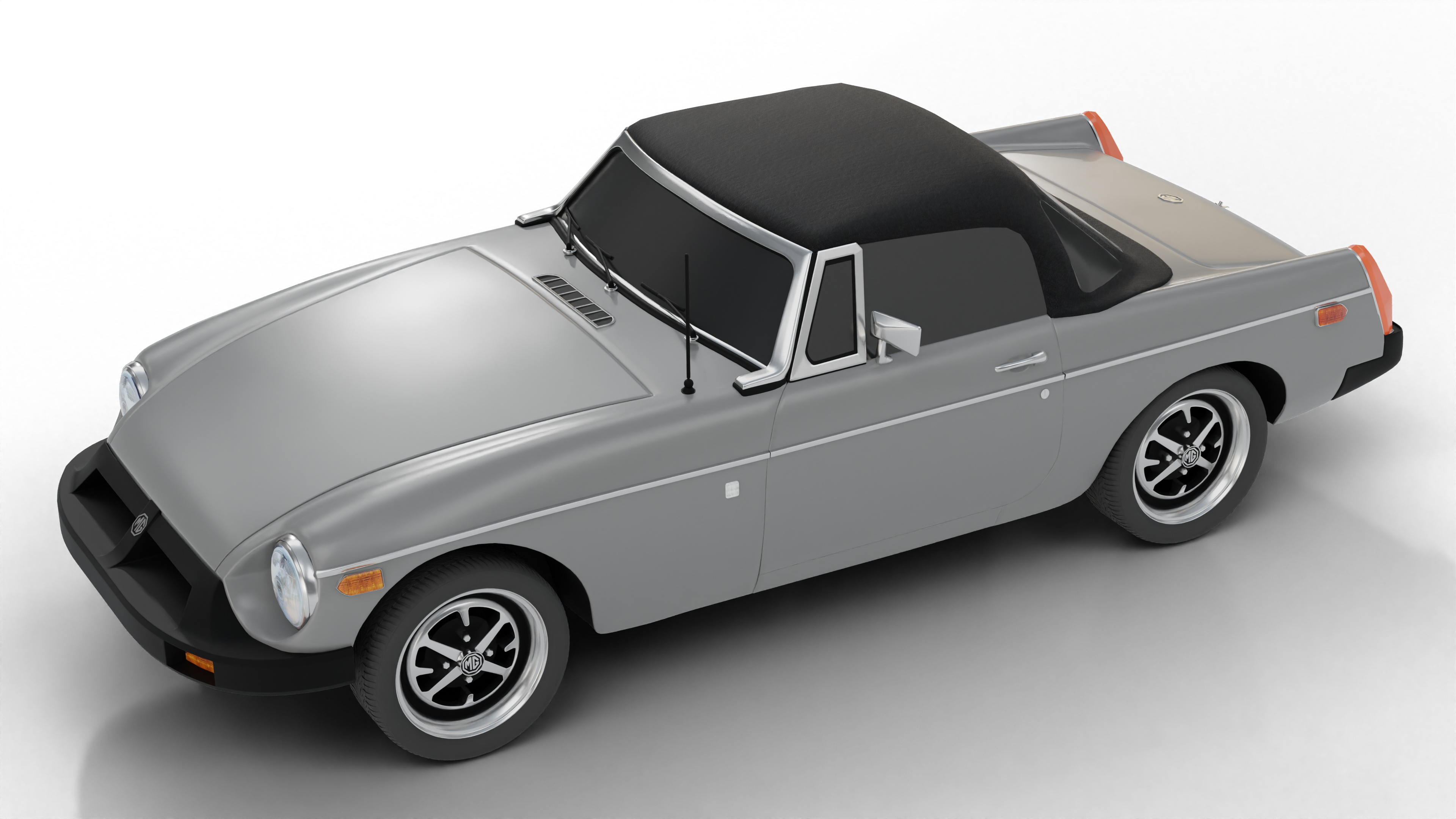 71-76 Mg Mg-B Top W/Plastic Wndw Curta
